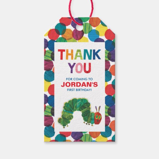 Hartelijk dank voor de zeer Hongaarse derde pijler Cadeaulabel (Voorkant)