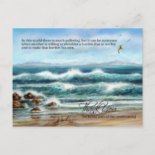 Hartelijk dank voor de zorgverlener, de Artsen Dag Briefkaart