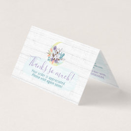 Hartelijk dank voor de Zuidelijke Floral Cotton Mo Kaart