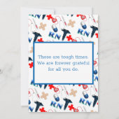 Hartelijk dank voor de zuster bedankkaart (Achterkant)