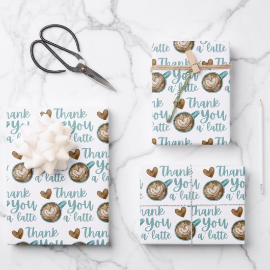 Hartelijk dank voor een recente papierpakbladen inpakpapier vel (Voorkant)