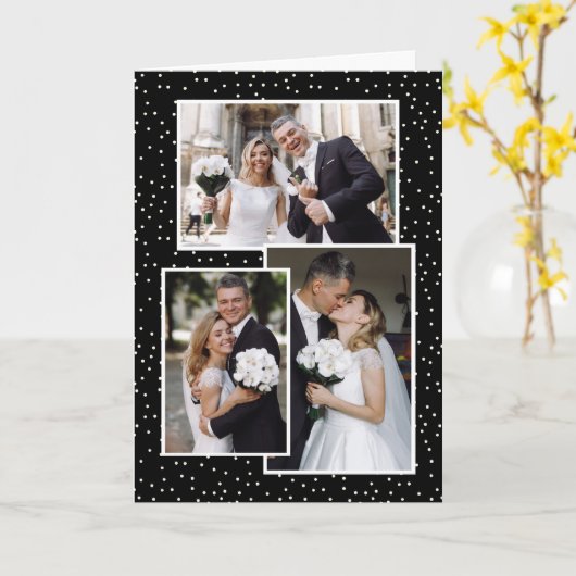 Hartelijk dank voor foto collage | Je fotokaart to Kaart (Gele Bloem)