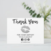 Hartelijk dank voor Glitter Licht Media Tussenvoeg (Staand voorkant)