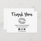 Hartelijk dank voor Glitter Licht Media Tussenvoeg (Voorkant / Achterkant)