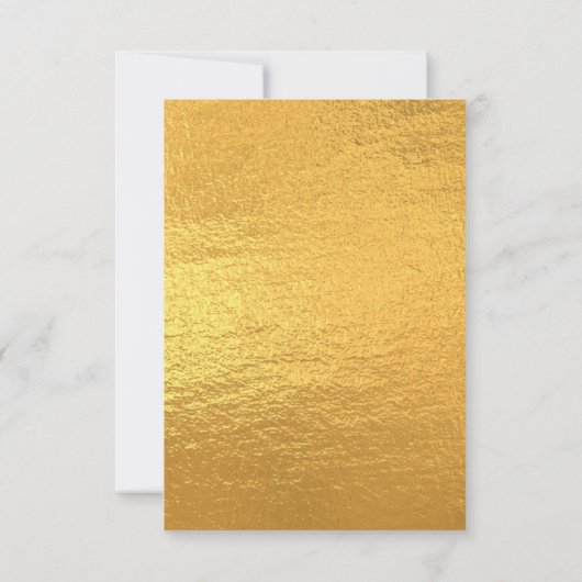 Hartelijk dank voor Gold Glitter Lips Media Insert (Achterkant)