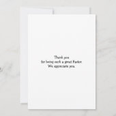 Hartelijk dank voor GREAT PASTOR SERVANT HEART Mod (Achterkant)