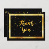 Hartelijk dank voor het 50ste verjaardag briefkaar briefkaart (Voorkant / Achterkant)