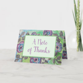 Hartelijk dank voor het aangepaste landingsbericht bedankkaart