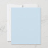 Hartelijk dank voor het Baby shower van de Elephan (Achterkant)