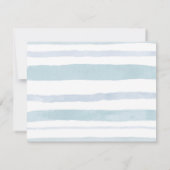 Hartelijk dank voor het Baby shower van Hot Air Ba Bedankkaart (Achterkant)