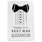 Hartelijk dank voor het beste Stropdas van Black B Medium Cadeauzakje (Voorkant)