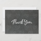Hartelijk dank voor het Blackboard-ontwerp met een Bedankkaart (Voorkant)