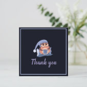 Hartelijk dank voor het blauw-Baby-Pet (Staand voorkant)