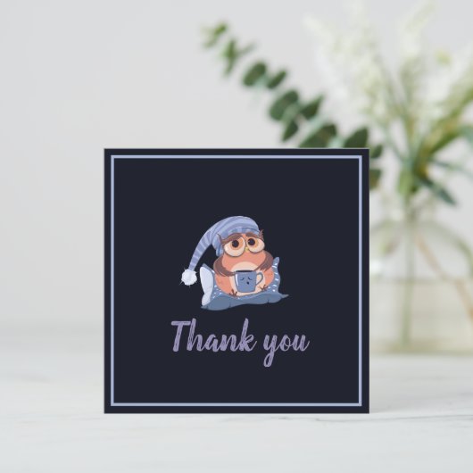 Hartelijk dank voor het blauw-Baby-Pet (Staand voorkant)