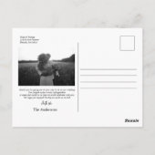 Hartelijk dank voor het Briefkaart van de minimali (Achterkant)