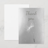 Hartelijk dank voor het eenvoudige klassieke deand bedankkaart (Voorkant / Achterkant)