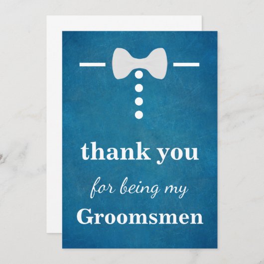 Hartelijk dank voor het feit dat u mijn fractiegen bedankkaart (Voorkant / Achterkant)