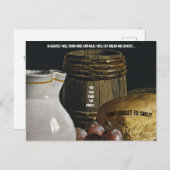 Hartelijk dank voor het feit dat u mijn vriend ben feestdagenkaart (Voorkant / Achterkant)