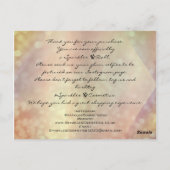 Hartelijk dank voor het Logo van de Koopjeshefboom Briefkaart (Achterkant)