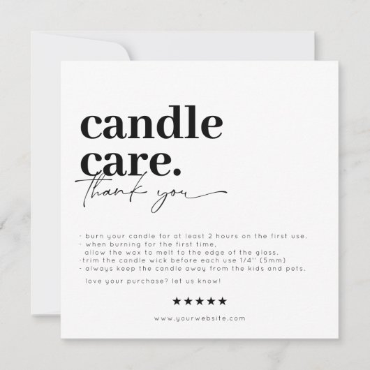 Hartelijk dank voor het moderne Visitekaartje voor Bedankkaart (Voorkant)