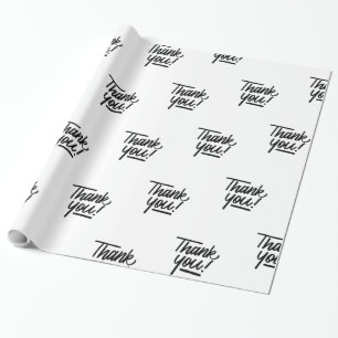 Hartelijk dank voor het ompakken van papier
