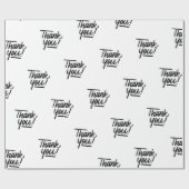 Hartelijk dank voor het ompakken van papier (Vlak)