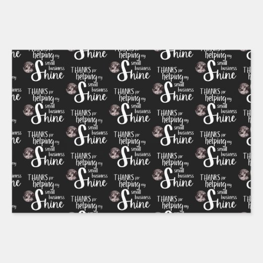 Hartelijk dank voor het ompakken van papierbladen inpakpapier vel (Voorkant)