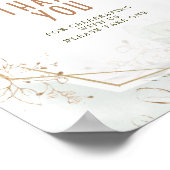 Hartelijk dank voor het ondertekenen van de Groene Poster (Hoek)