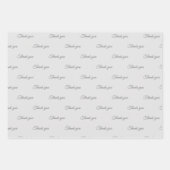 Hartelijk dank voor het pakpapier inpakpapier vel (Voorkant)