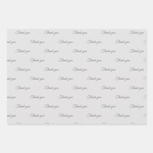 Hartelijk dank voor het pakpapier inpakpapier vel (Voorkant)