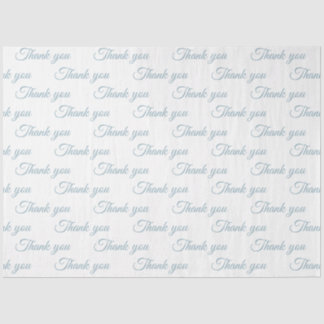 Hartelijk dank voor het pakpapier tissuepapier