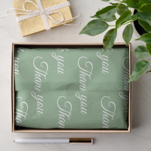 Hartelijk dank voor het pakpapier tissuepapier (Geschenk)