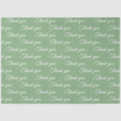 Hartelijk dank voor het pakpapier tissuepapier (Voorkant)