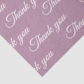 Hartelijk dank voor het pakpapier tissuepapier (Detail)