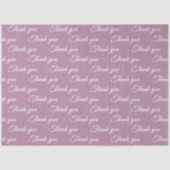 Hartelijk dank voor het pakpapier tissuepapier (Voorkant)