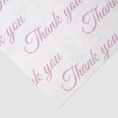 Hartelijk dank voor het pakpapier tissuepapier (Detail)