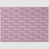 Hartelijk dank voor het pakpapier tissuepapier (Voorkant)