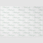 Hartelijk dank voor het pakpapier tissuepapier (Voorkant)