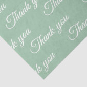Hartelijk dank voor het pakpapier tissuepapier (Detail)