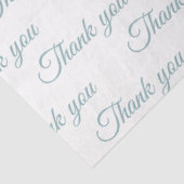 Hartelijk dank voor het pakpapier tissuepapier (Detail)