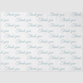 Hartelijk dank voor het pakpapier tissuepapier (Voorkant)