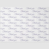 Hartelijk dank voor het pakpapier tissuepapier (Voorkant)