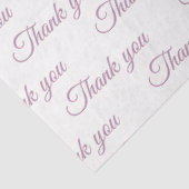 Hartelijk dank voor het pakpapier tissuepapier (Detail)