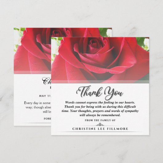 Hartelijk dank voor het Plein van de Schimmelrode  Bedankkaart (Voorkant / Achterkant)