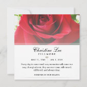 Hartelijk dank voor het Plein van de Schimmelrode Bedankkaart (Achterkant)