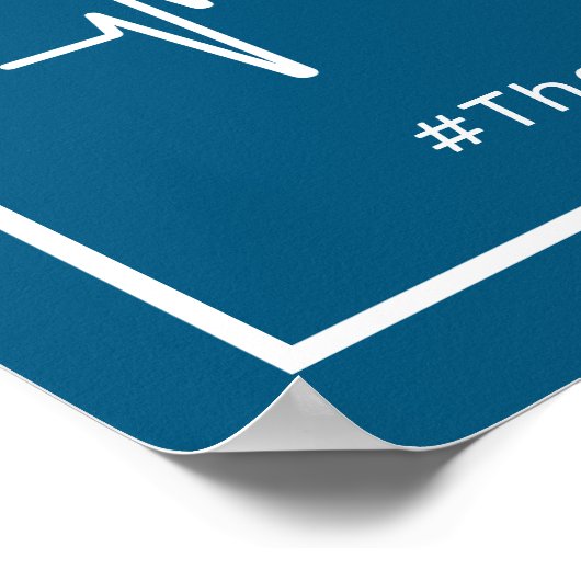 Hartelijk dank voor het Poster voor het onderteken (Hoek)