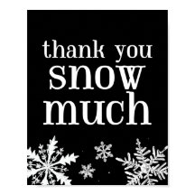 Hartelijk dank voor het Sneeuwflake-partijteken