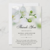 Hartelijk dank voor het sympathie van de speciale  bedankkaart (Voorkant)