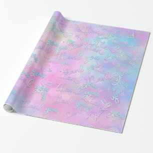 Hartelijk dank voor het tijdschrift Mermaid Pink B Cadeaupapier