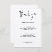 Hartelijk dank voor het traditionele handmatige tu (Voorkant / Achterkant)